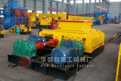 河南華盛銘小型號雙齒輥破碎機(jī)質(zhì)量怎么樣？賺錢不